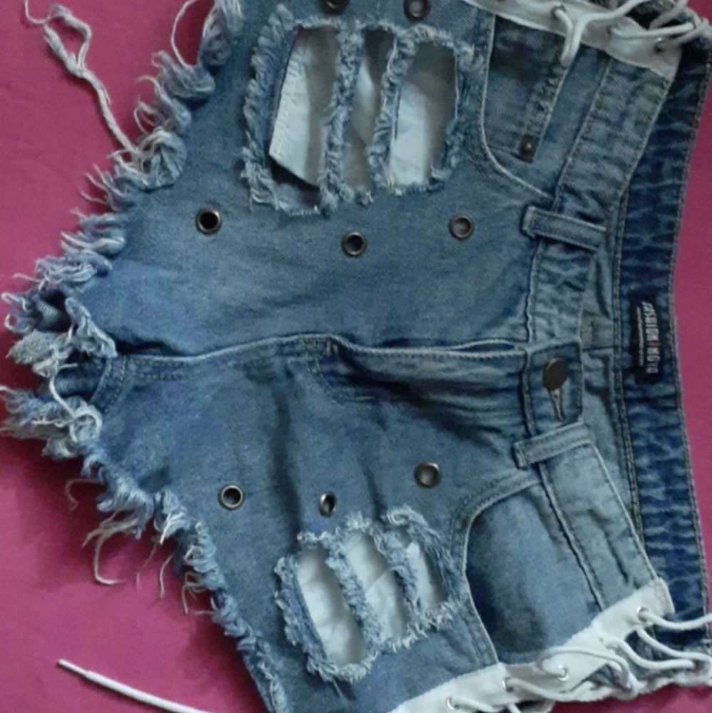 Fashion Nova denim shorts